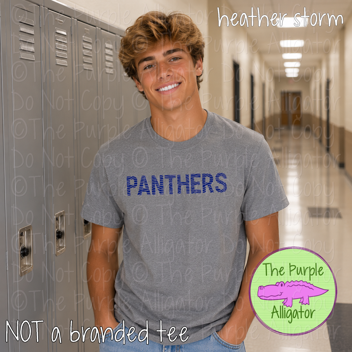 Panthers Ripple Effect – Custom School & Mascot Spirit Wear 1026 TPA