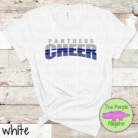 Panthers Cheer 39 - Vintage Arch Custom Cheer Spirit Wear Mascot Apparel 0626 TPA