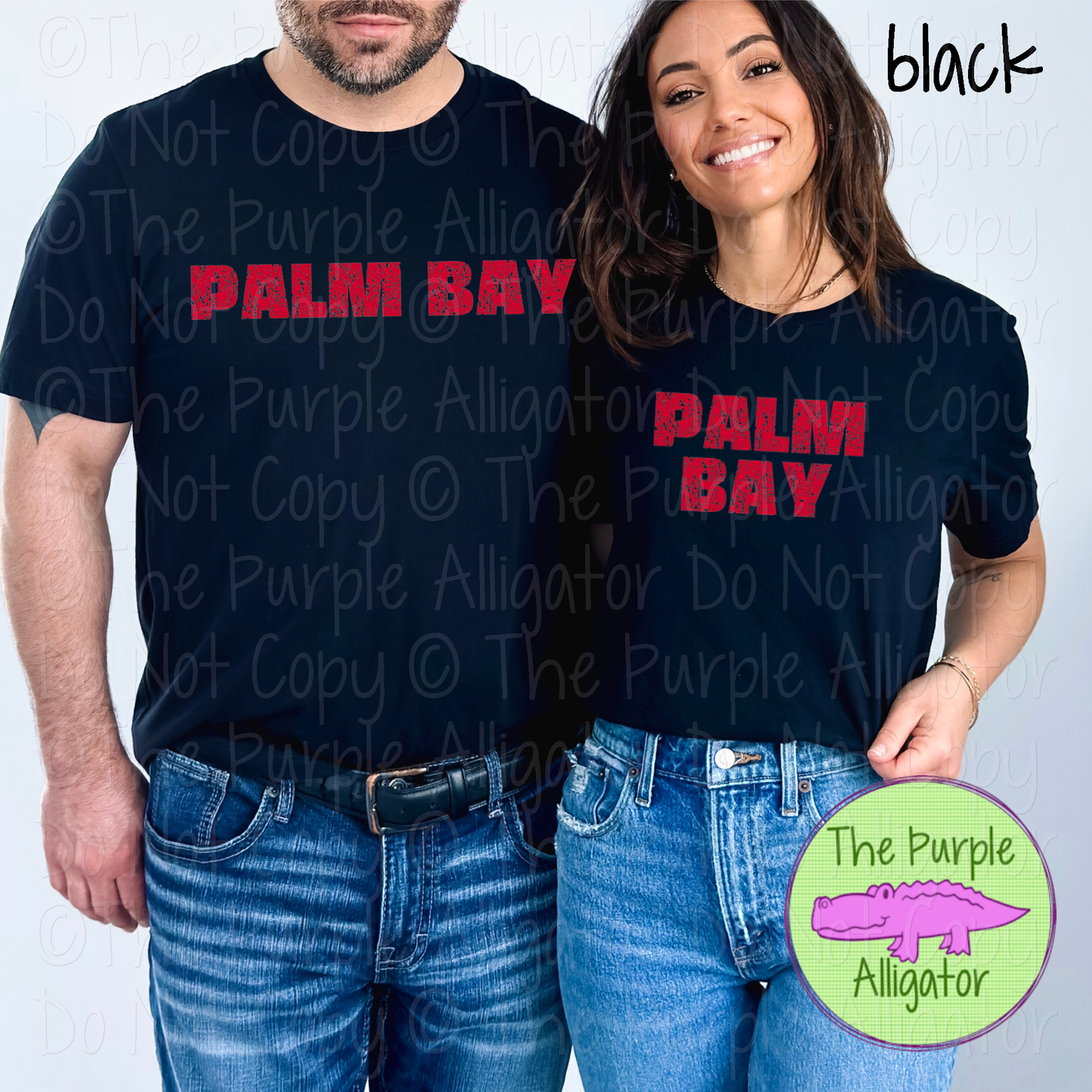 Palm Bay Hardline The Grunge Series Distressed Block Athletic Spirit Wear 0326 TPA