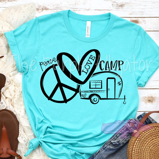 Peace Love Camp Camper (b SCA)