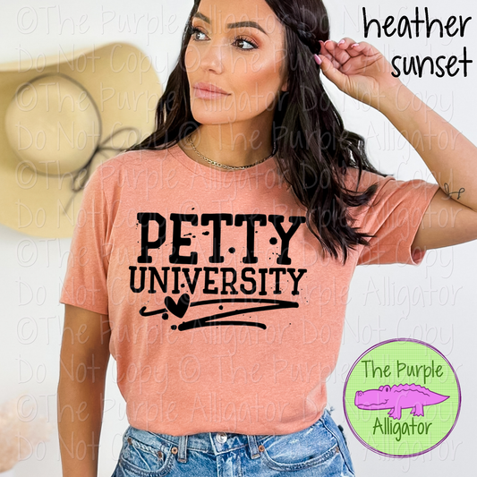 Petty University | Funny Sarcastic Design 0524 (d2f HMD)