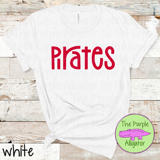 Pirates Happy Bro | Fun & Playful School Spirit Wear for Teachers, Students & Fans – CHOOSE YOUR DESIGN COLORS - 0825 (d2f TPA)