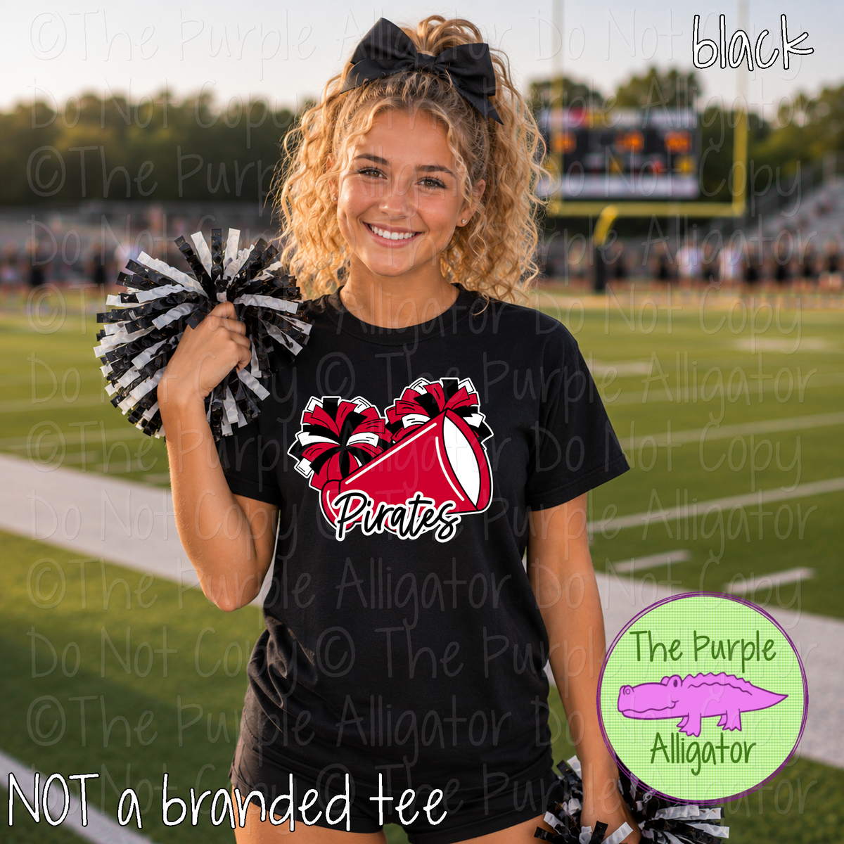 Pirates Spirit Shout – Custom Cheer Spirit Wear Mascot Apparel 0926 TPA