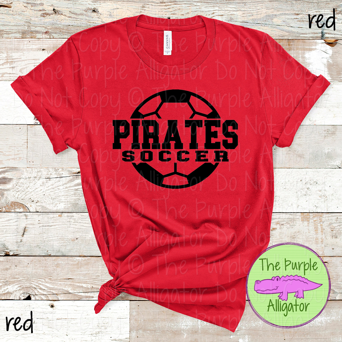 Pirates Soccer 9 – Custom Soccer Ball Mascot Spirit Wear 1026 TPA