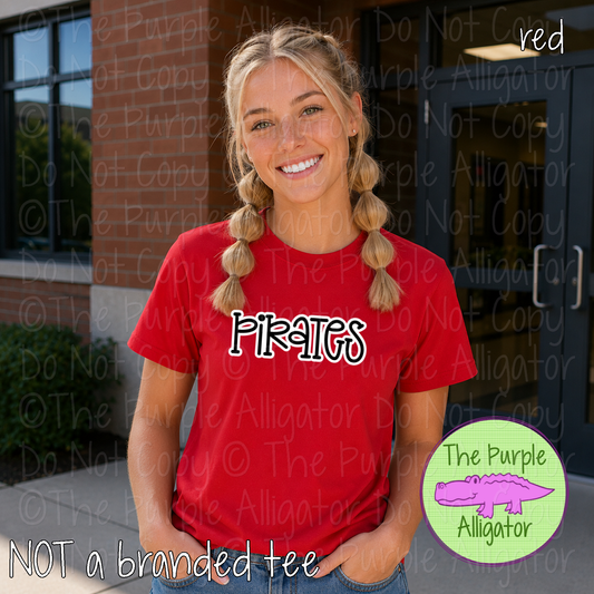Pirates Quirk – Custom Spirit Wear School & Mascot Apparel 0926 TPA