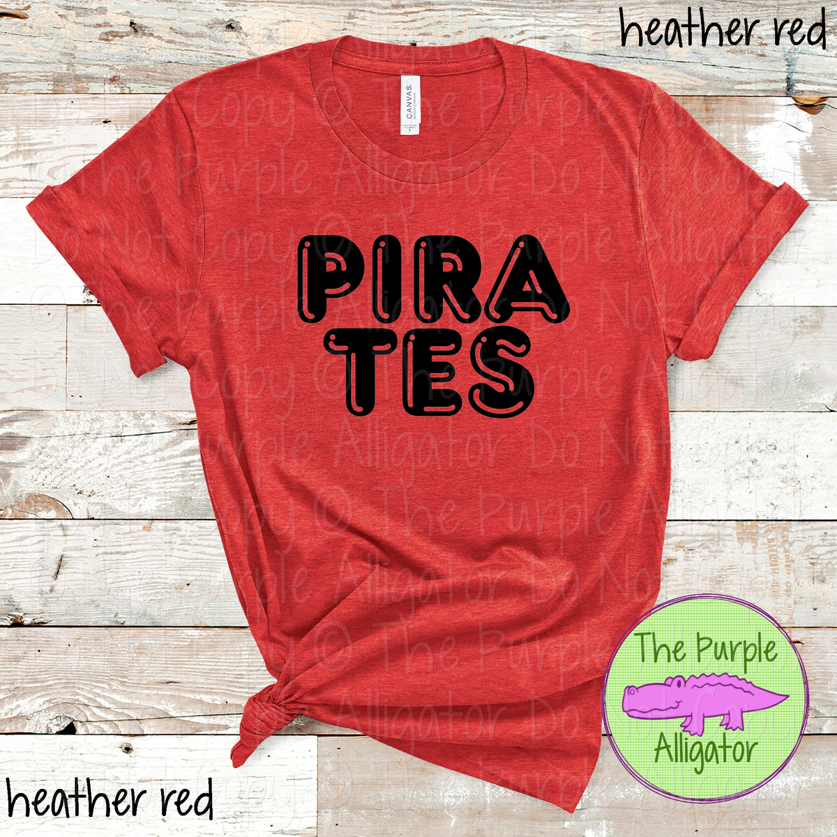 Pirates Bubble Roundabout – Custom Spirit Wear Mascot Apparel 0424 TPA