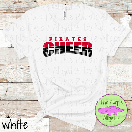 Pirates Cheer 39 - Vintage Arch Custom Cheer Spirit Wear Mascot Apparel 0626 TPA