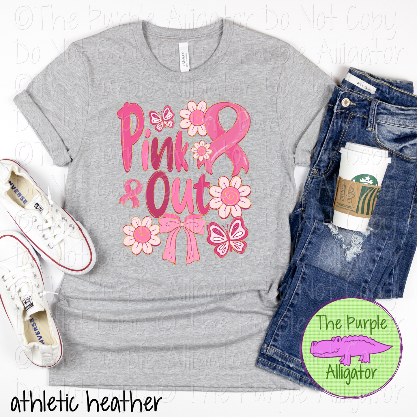 Pink Out Floral and Bows BCA 0625 (d2f TRA)