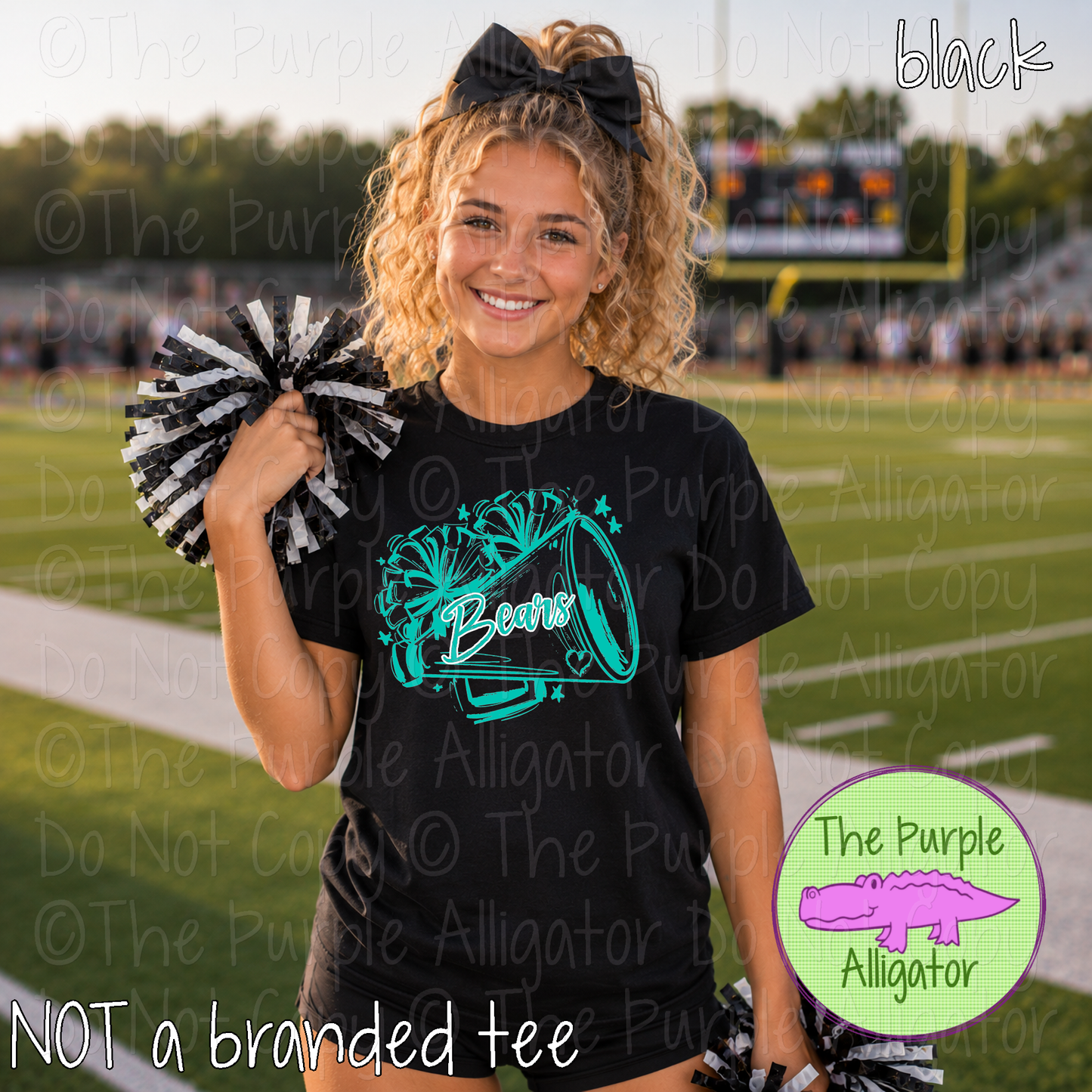 Bears Pep Rally - Custom Spirit Wear Mascot Apparel 0826 TPA