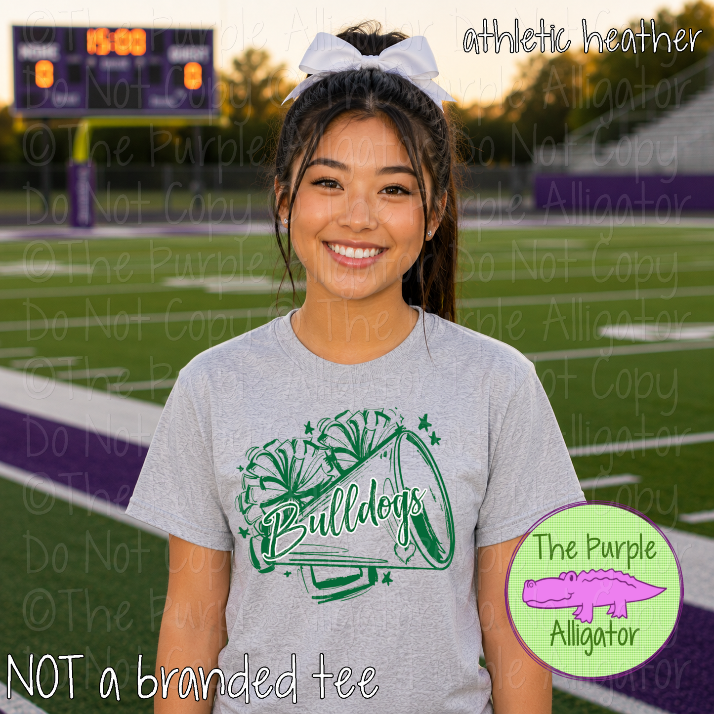Bulldogs Pep Rally - Custom Spirit Wear Mascot Apparel 0826 TPA