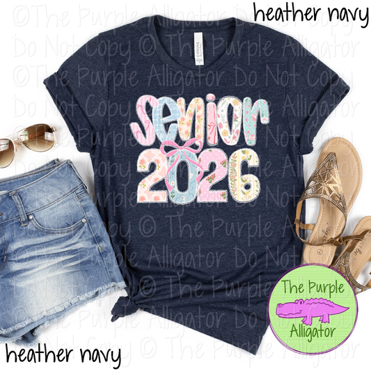 Preppy Floral Senior 2026 - 0625 (d2f TRA)