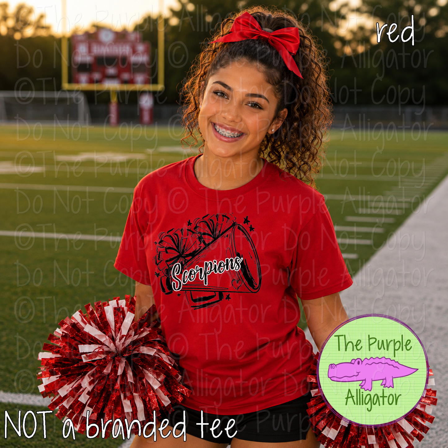 Scorpions Pep Rally - Custom Spirit Wear Mascot Apparel 0826 TPA