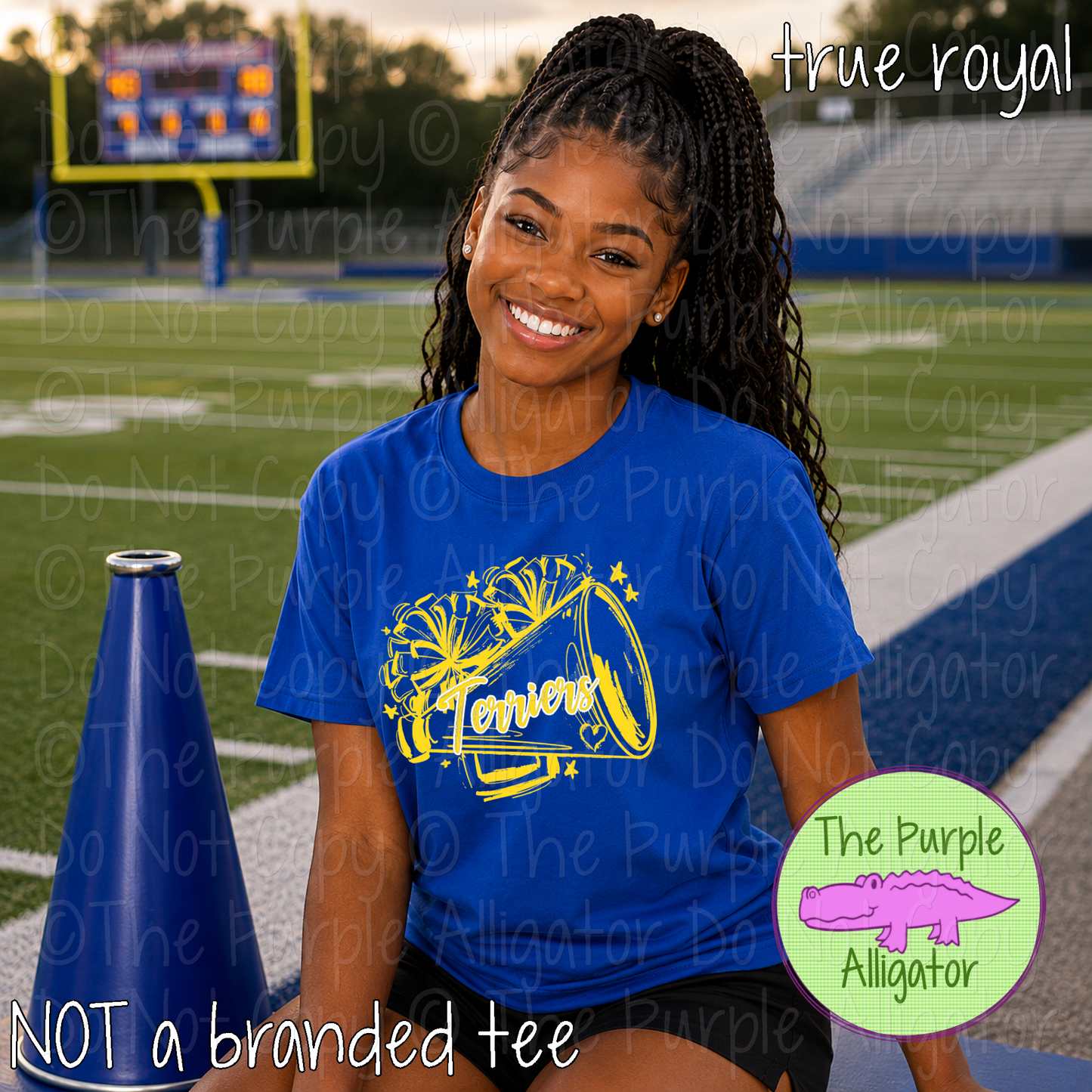 Terriers Pep Rally - Custom Spirit Wear Mascot Apparel 0826 TPA