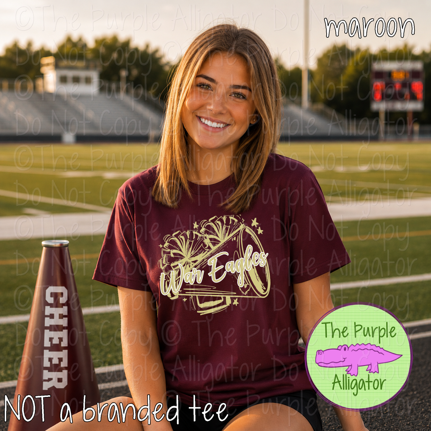 War Eagles Pep Rally - Custom Spirit Wear Mascot Apparel 0826 TPA