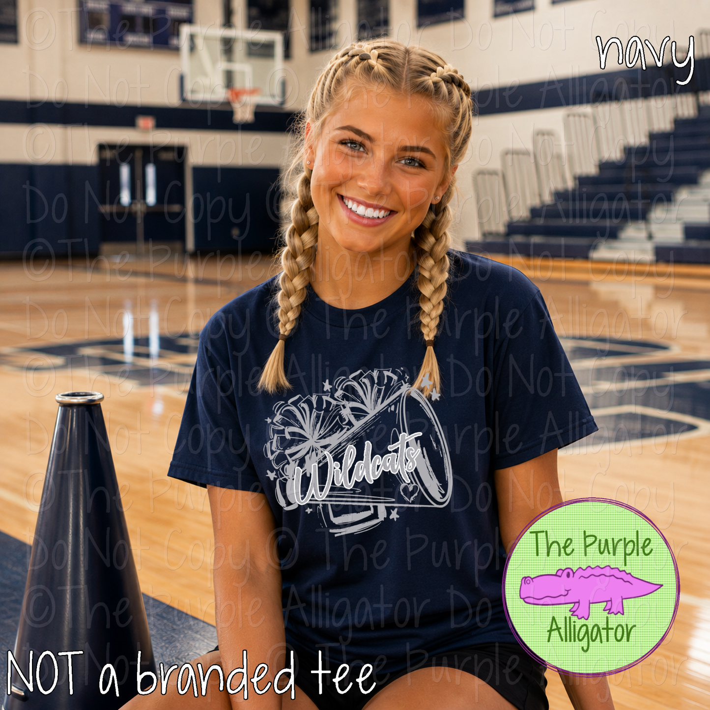 Wildcats Pep Rally - Custom Spirit Wear Mascot Apparel 0826 TPA