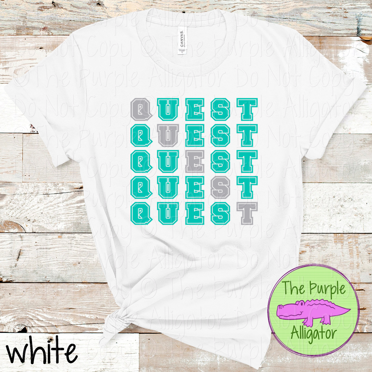 Quest 2 Color Stack - The Stacked Series | Custom Spirit Wear for Teachers, Students & Fans 0725 TPA