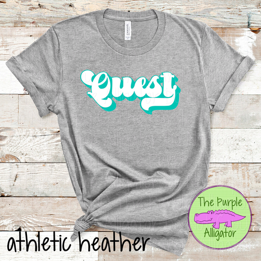 Quest Throwback – Custom School & Mascot Spirit Wear Apparel 0826 TPA