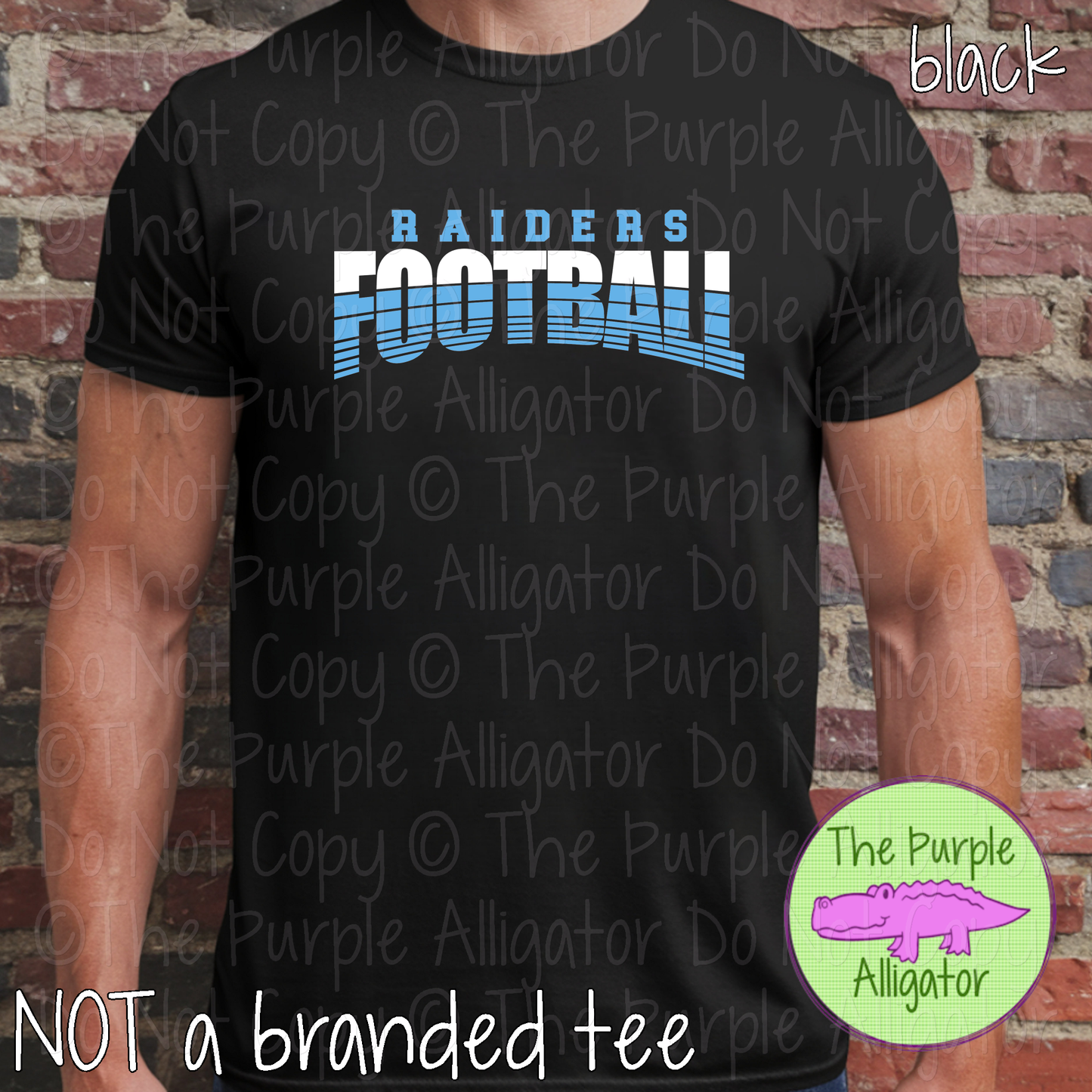 Raiders Football 41 - Vintage Arch Custom Football Spirit Wear Mascot Apparel 0626 TPA