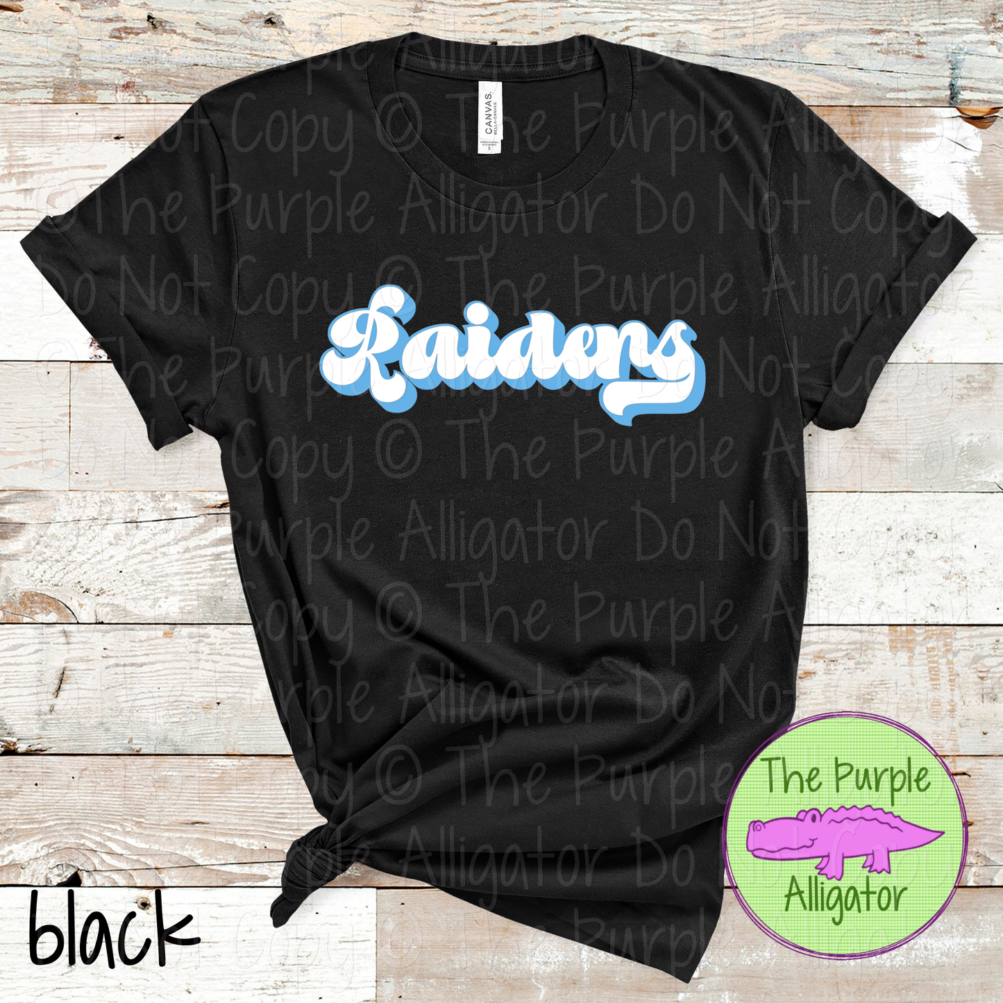 Raiders Throwback – Custom School & Mascot Spirit Wear Apparel 0826 TPA