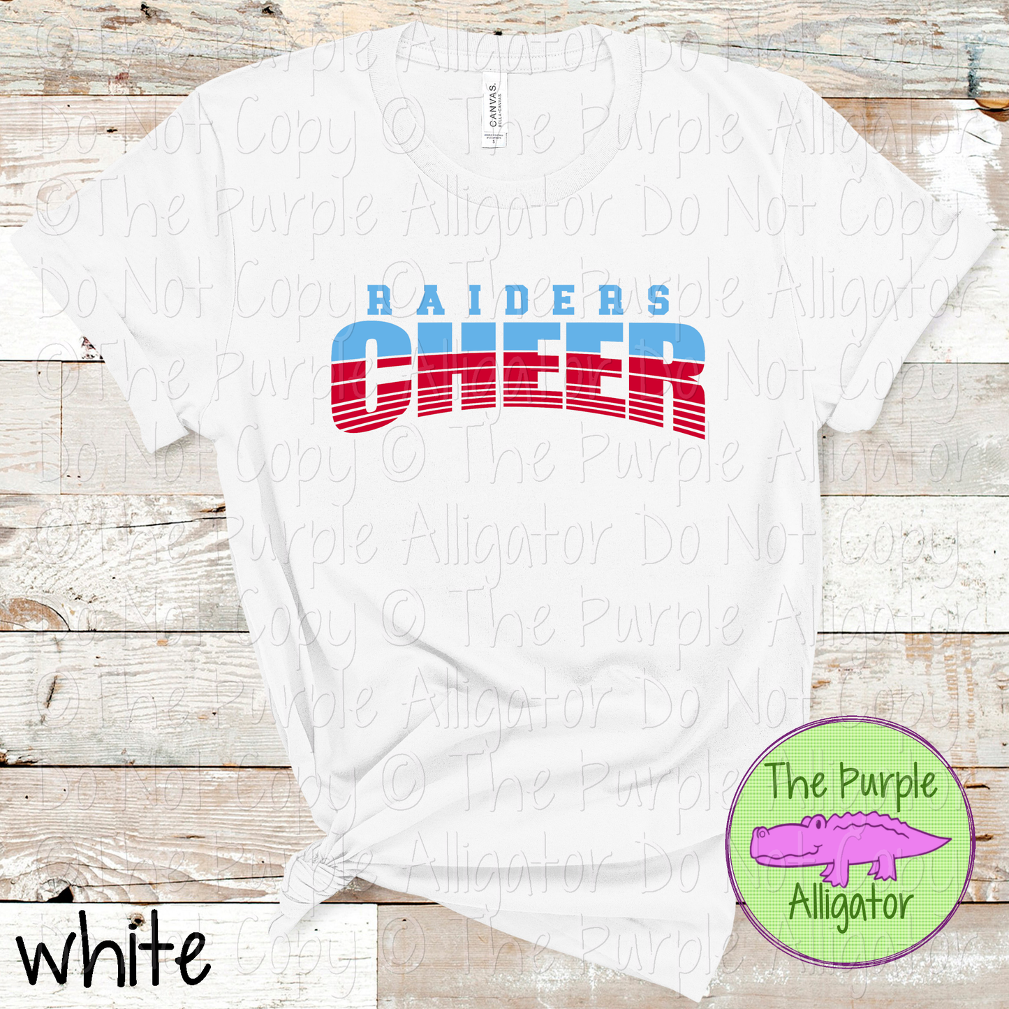 Raiders Cheer 39 - Vintage Arch Custom Cheer Spirit Wear Mascot Apparel 0626 TPA
