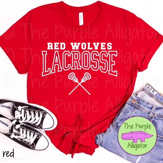 Red Wolves Lacrosse White SC004 (d2f TPA)