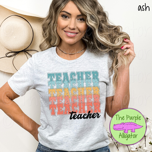 Teacher Retro Stack (d2f HMD)