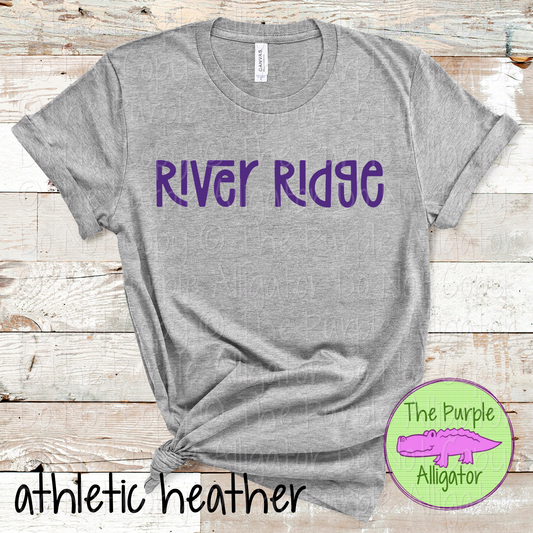 River Ridge Happy Bro | Fun & Playful School Spirit Wear for Teachers, Students & Fans – CHOOSE YOUR DESIGN COLORS - 0825 (d2f TPA)