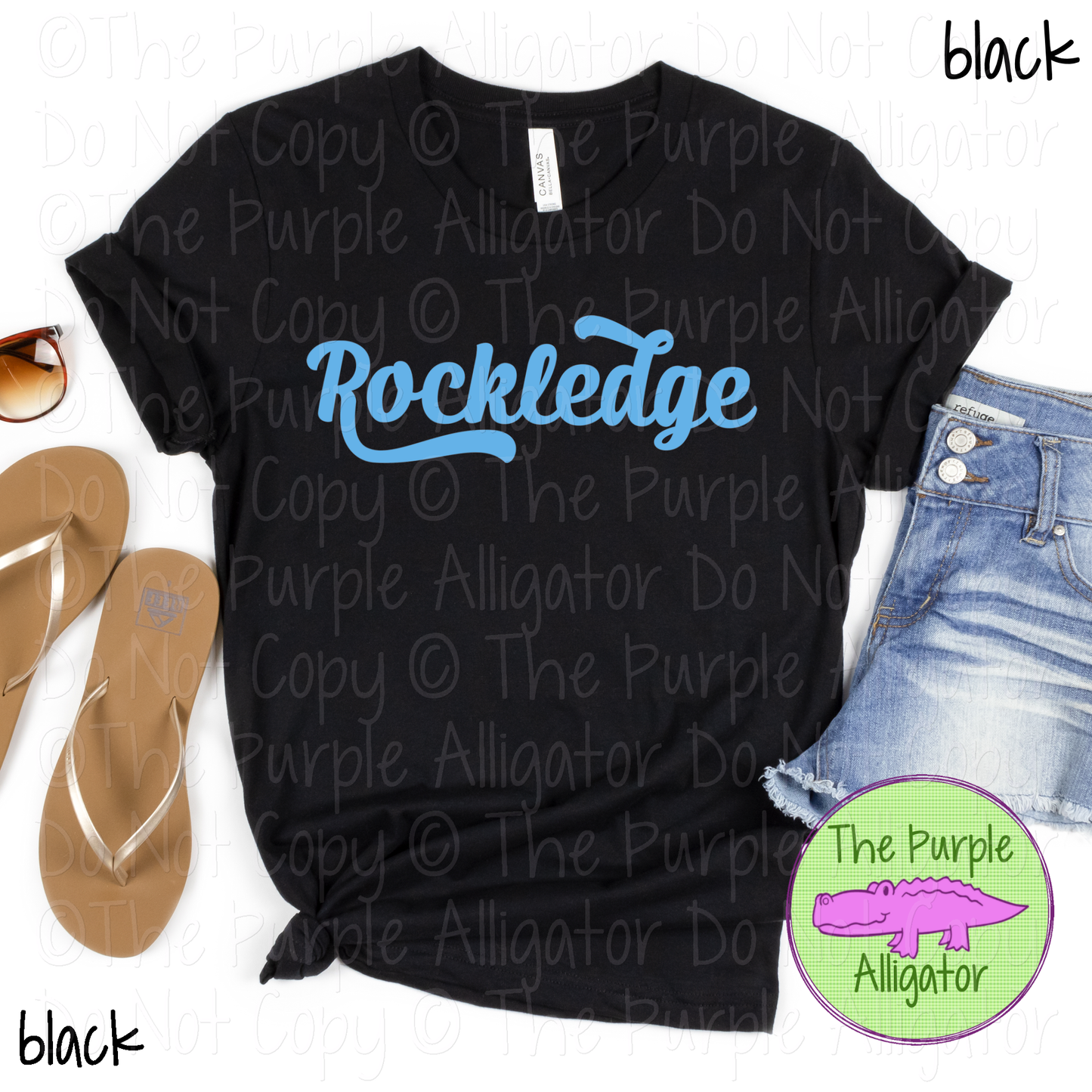 Rockledge Drive - The Signature Series | Bold Swash Script Spirit Wear 0226 TPA