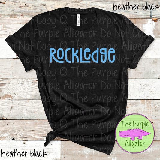 Rockledge Happy Bro | Fun & Playful School Spirit Wear for Teachers, Students & Fans – CHOOSE YOUR DESIGN COLORS - 0825 (d2f TPA)