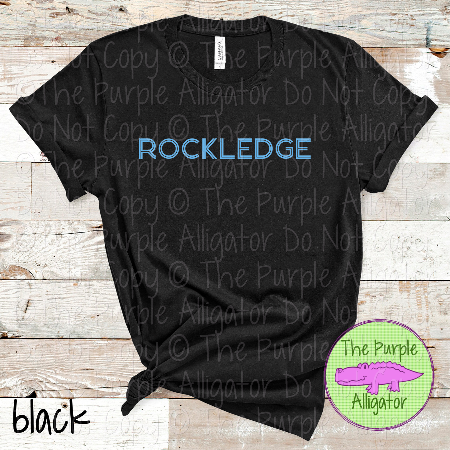 Rockledge Dualline Classic – The Retro Line Series Vintage Double Line Lettering Custom Spirit Wear 0426 TPA