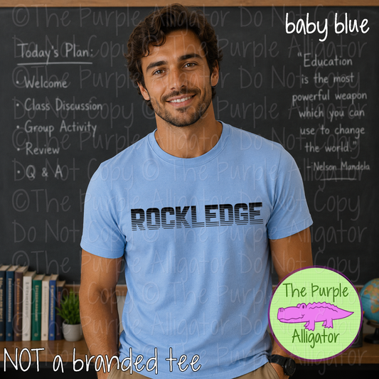 Rockledge Championship – Bold Striped Game Day Spirit Apparel, Sports Fan Gear 0524 TPA