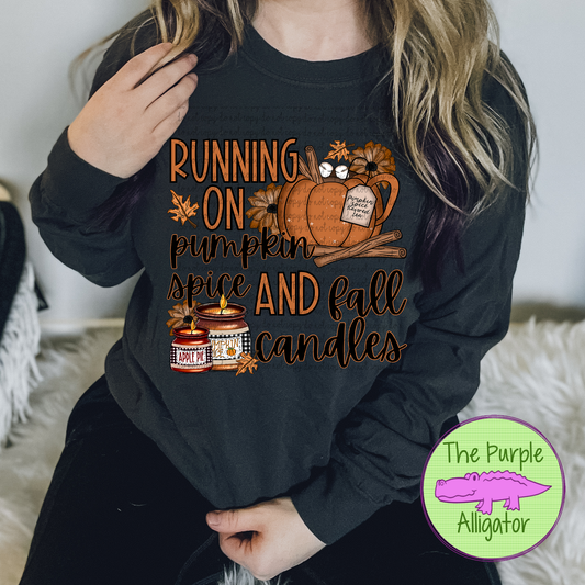 Running on Pumpkin Spice and Fall Candles (d2f CML)