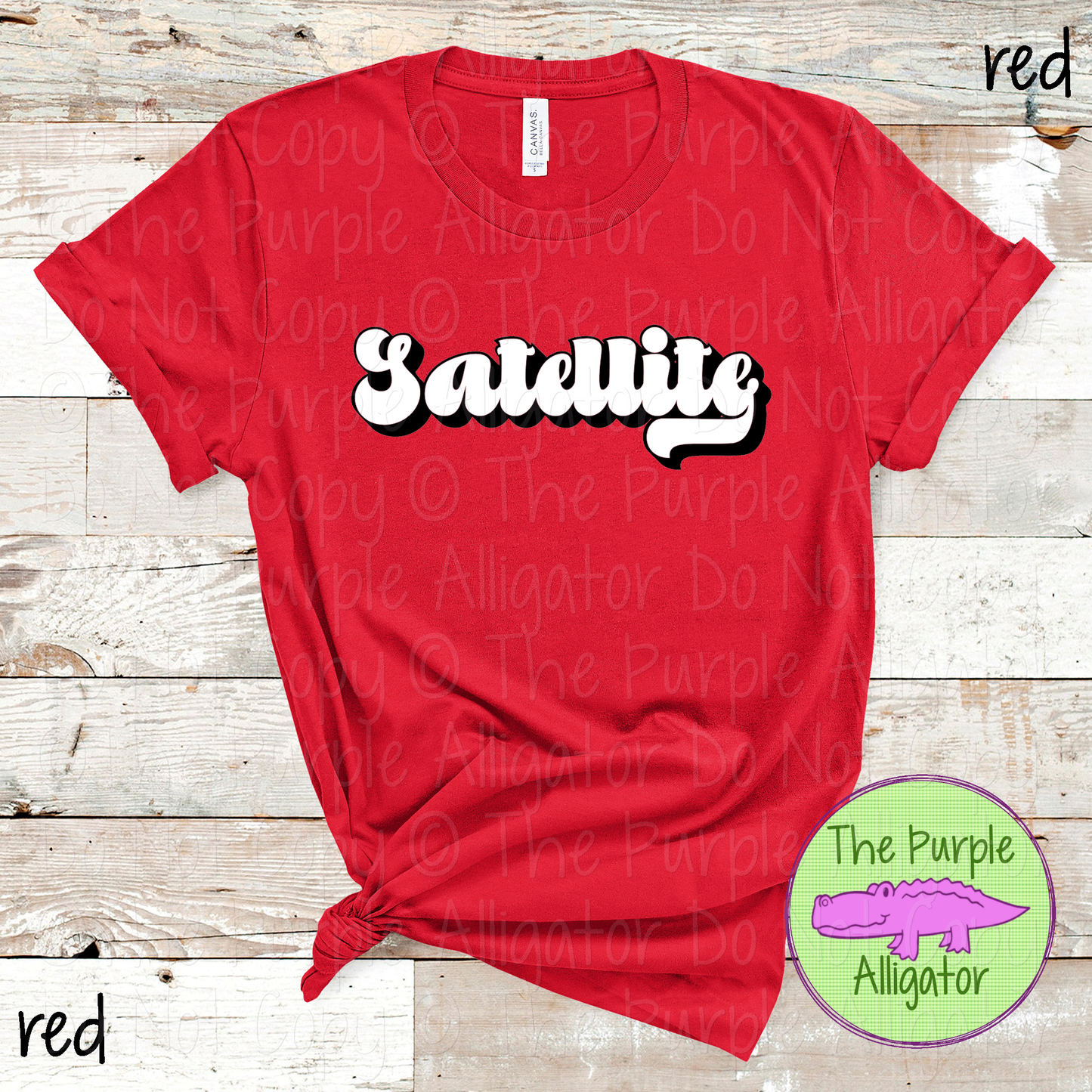 Satellite Throwback – Custom School & Mascot Spirit Wear Apparel 0826 TPA