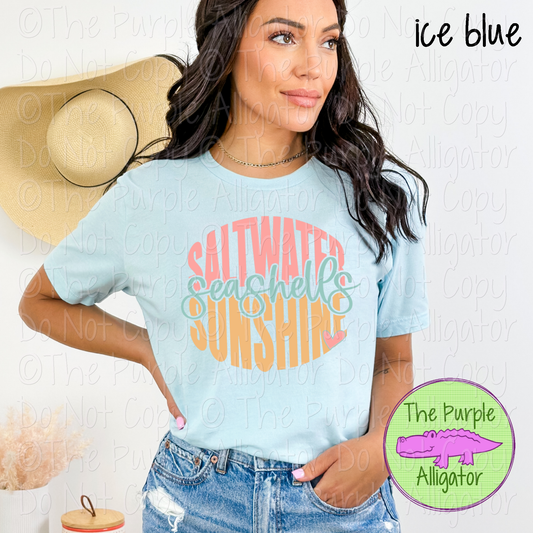 Salt Water Seashells Sunshine 0225 (d2f HMD)