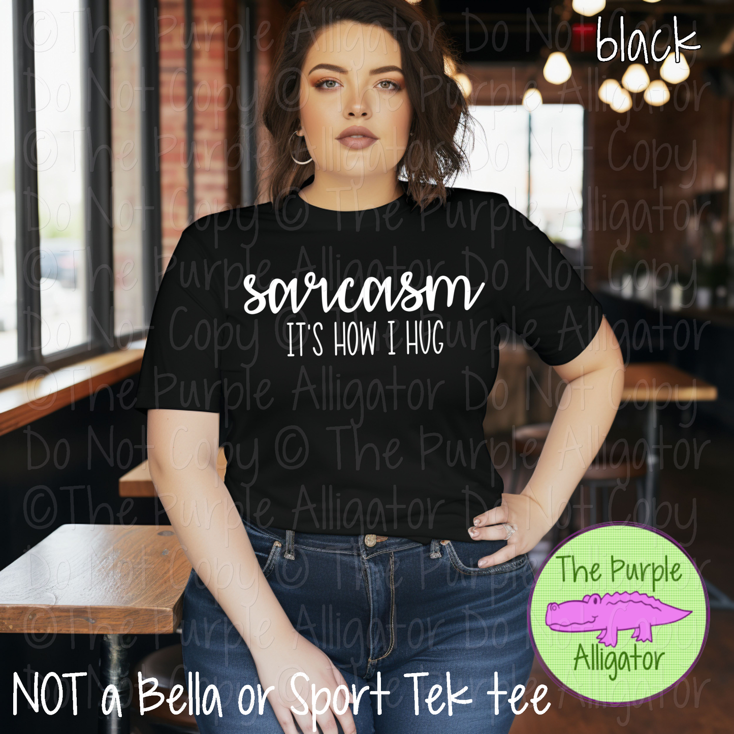 Sarcasm It’s How I Hug Funny Sarcastic Graphic Shirt 0520 TPA