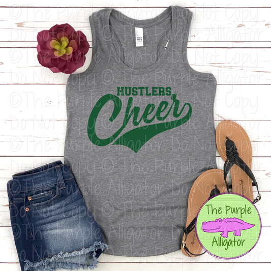 Hustlers Cheer Swash SC27 Mascot School Spirit Team Swag - CHOOSE YOUR DESIGN COLOR - 0625 (d2f TPA)
