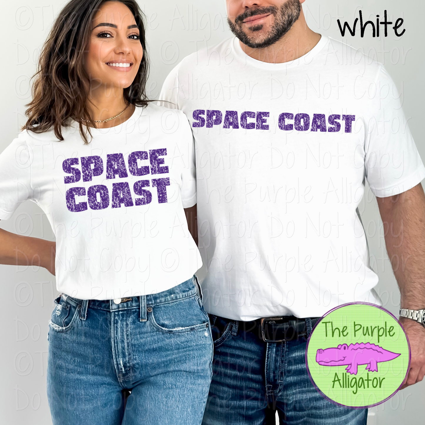 Space Coast Hardline The Grunge Series Distressed Block Athletic Spirit Wear 0326 TPA