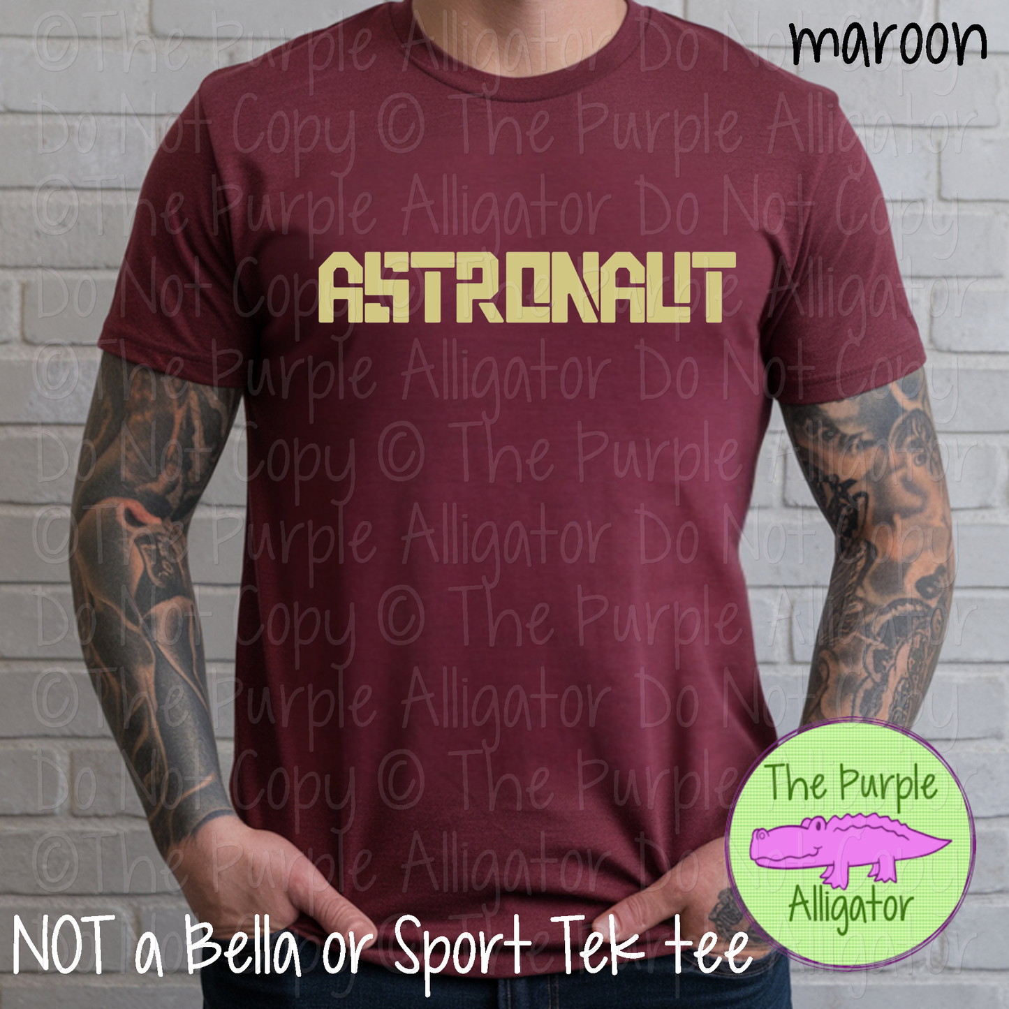 Astronaut Strike Command - The Command Series | Custom Spirit Wear Tee 0226 TPA