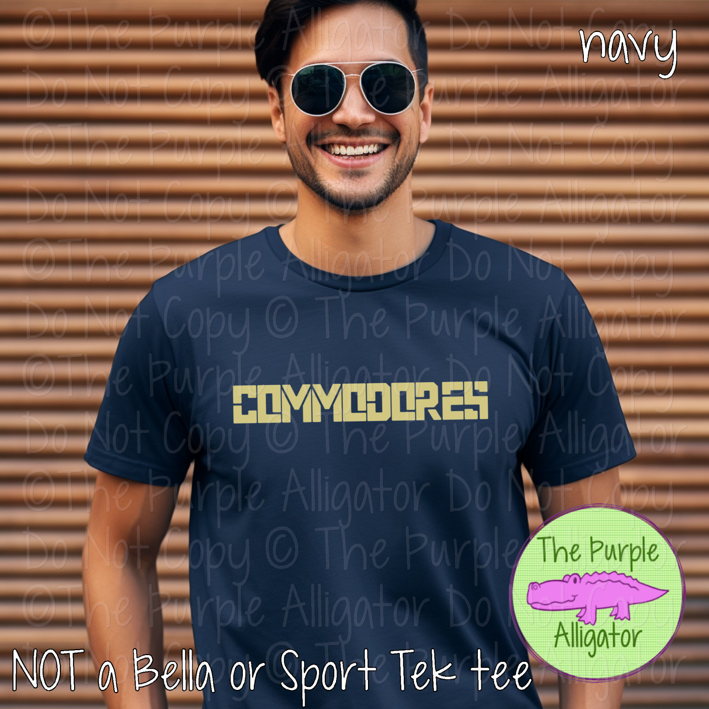 Commodores Strike Command - The Command Series | Custom Spirit Wear Tee 0226 TPA