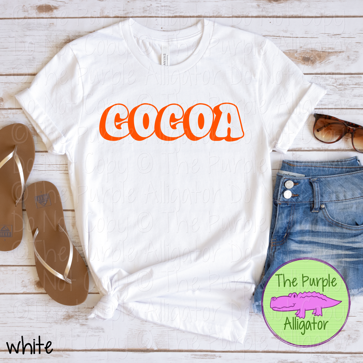 Cocoa Structured Chaos - The Outline Series | Spirit Wear Tee - Bold Outline Design 0226 TPA