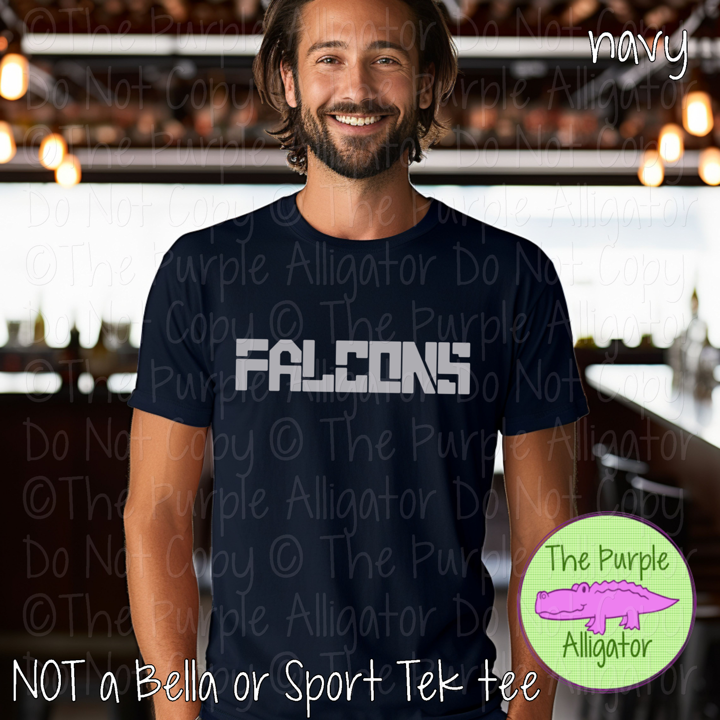 Falcons Strike Command - The Command Series | Custom Spirit Wear Tee 0226 TPA