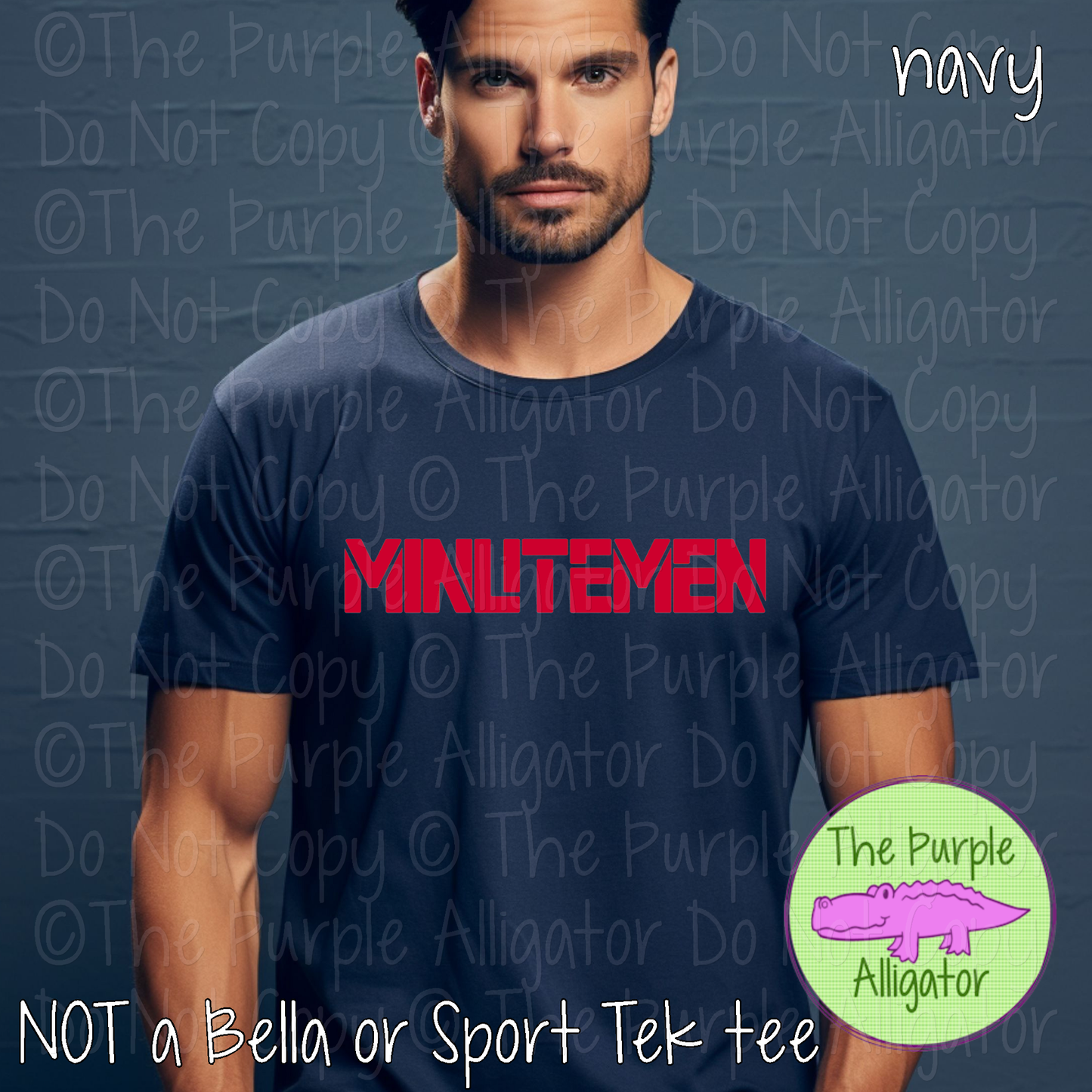Minutemen Strike Command - The Command Series | Custom Spirit Wear Tee 0226 TPA