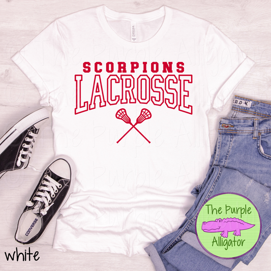 Scorpions Lacrosse Red SC004 (d2f TPA)