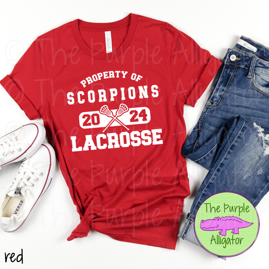 Scorpions Lacrosse White SC0013 (d2f TPA)