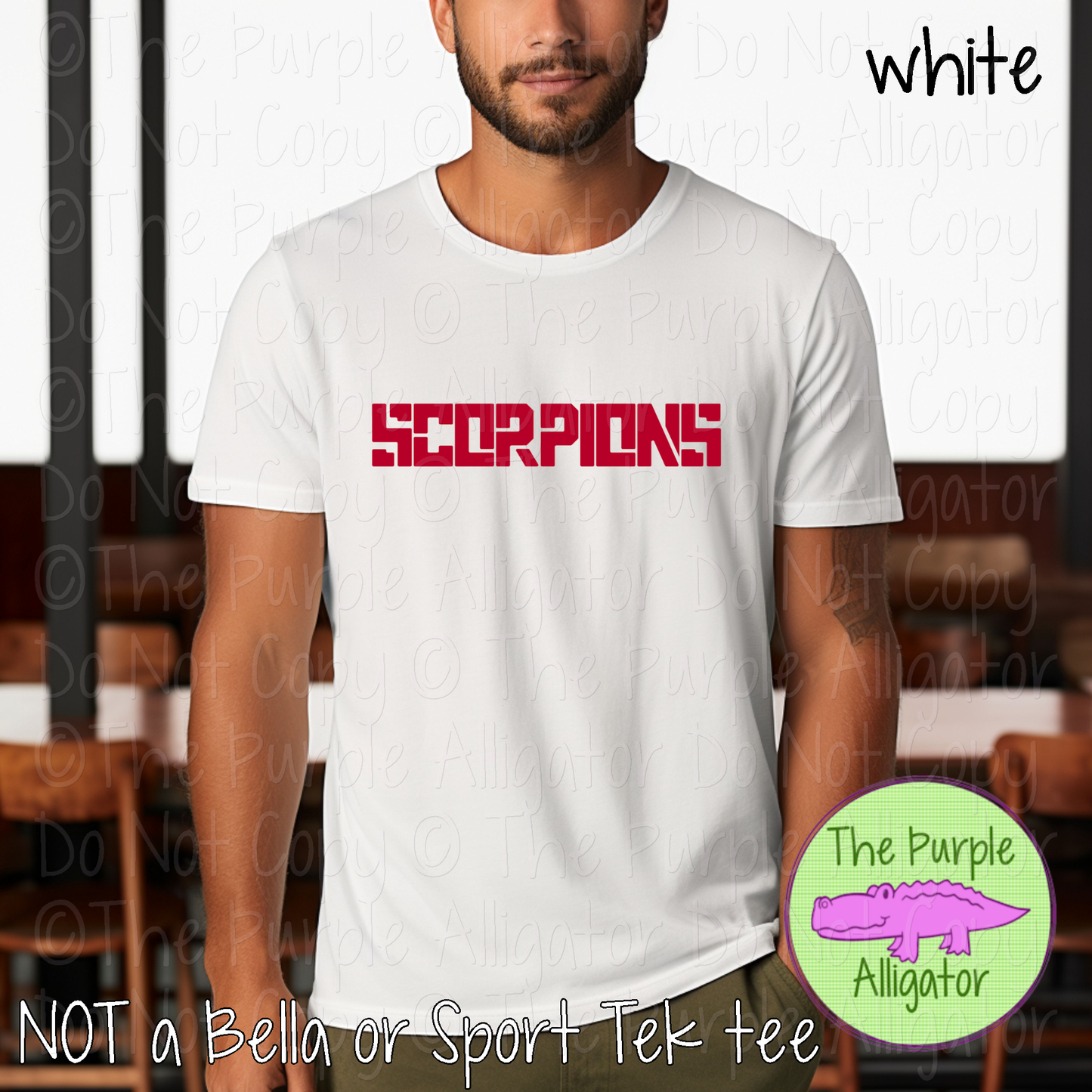 Scorpions Strike Command - The Command Series | Custom Spirit Wear Tee 0226 TPA
