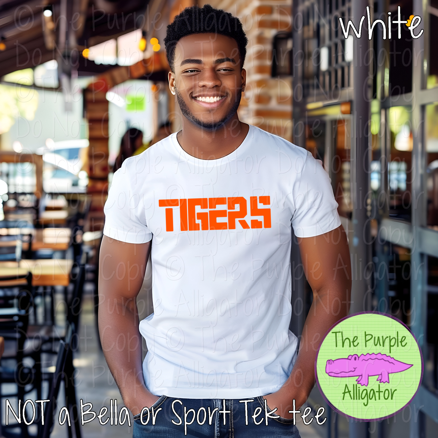 Tigers Strike Command - The Command Series | Custom Spirit Wear Tee 0226 TPA