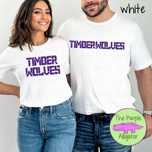 Timberwolves Strike Command - The Command Series | Custom Spirit Wear Tee 0226 TPA