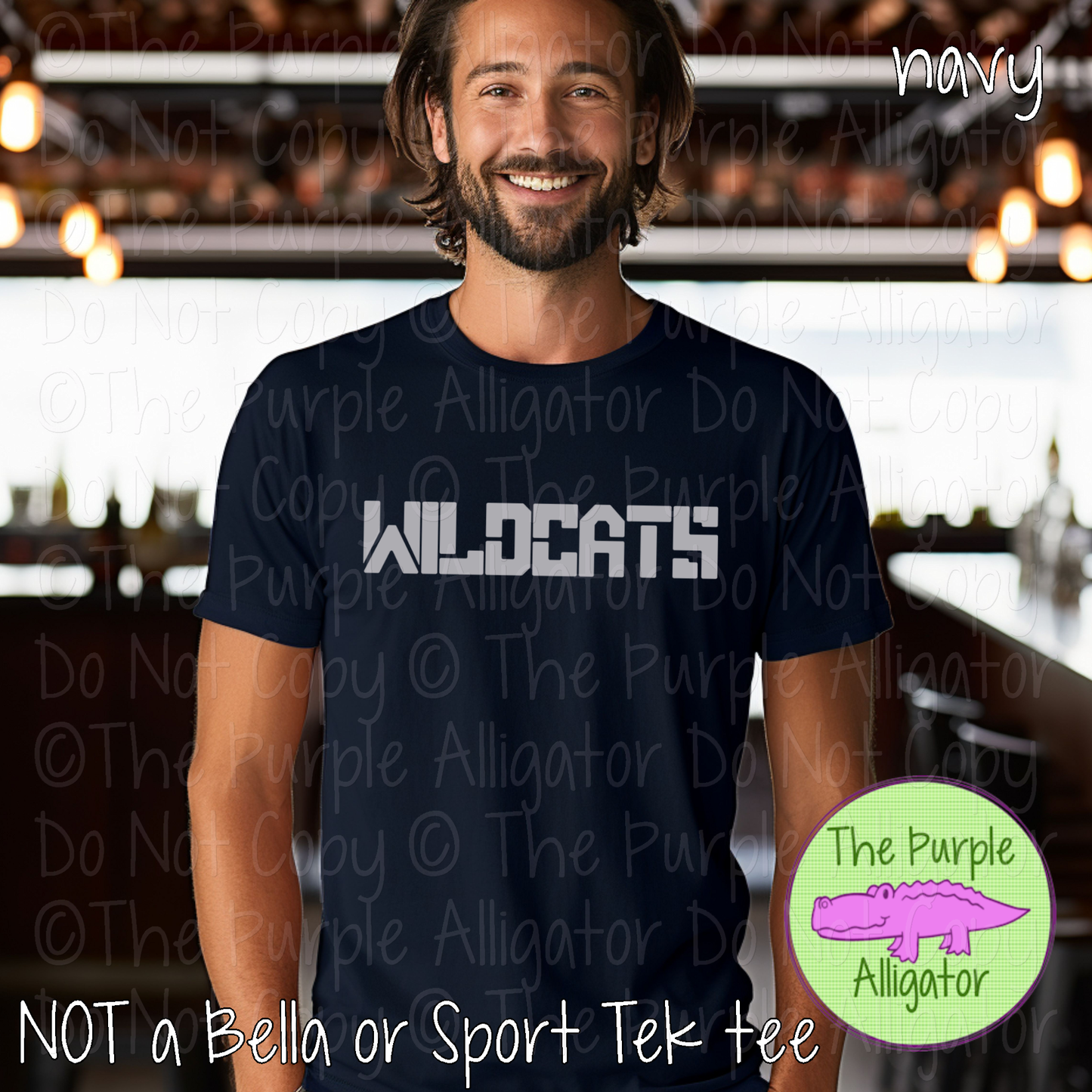 Wildcats Strike Command - The Command Series | Custom Spirit Wear Tee 0226 TPA