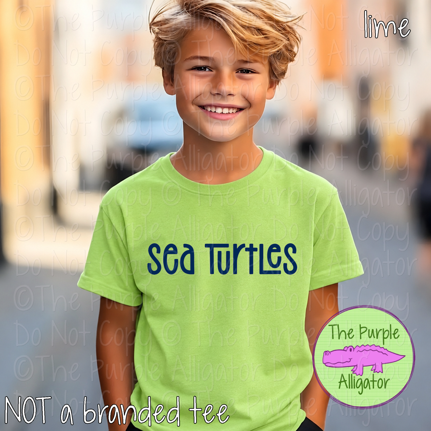 Sea Turtles Happy Bro - Custom Spirit Wear School & Mascot Apparel 0825 TPA