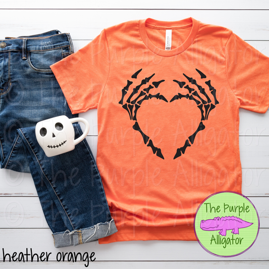 Skeleton Hands Heart 0721 (d2f HMD)